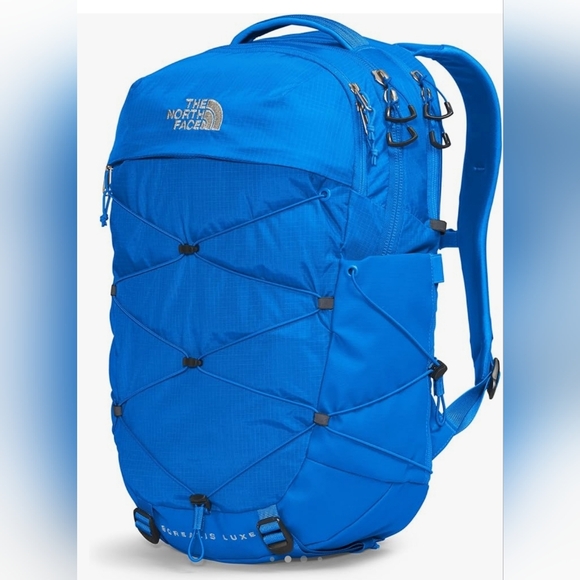 The North Face Handbags - The North Face Women's Borealis Luxe Backpack Optic Blue/Silver Metallic